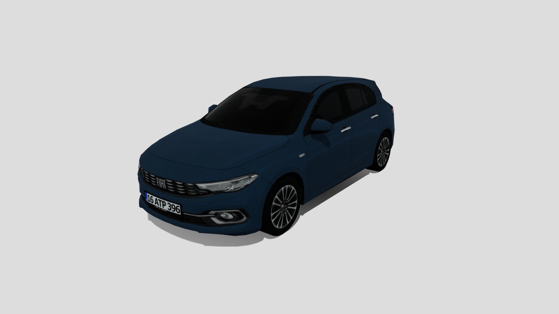 2021 Fiat Egea (Tipo) Hatchback 3D model by VeesGuy [a40aef5] Sketchfab