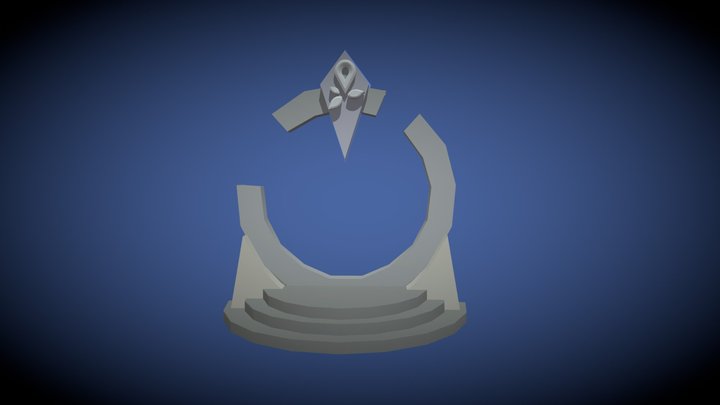Stylised Fantasy Portal 3D Model