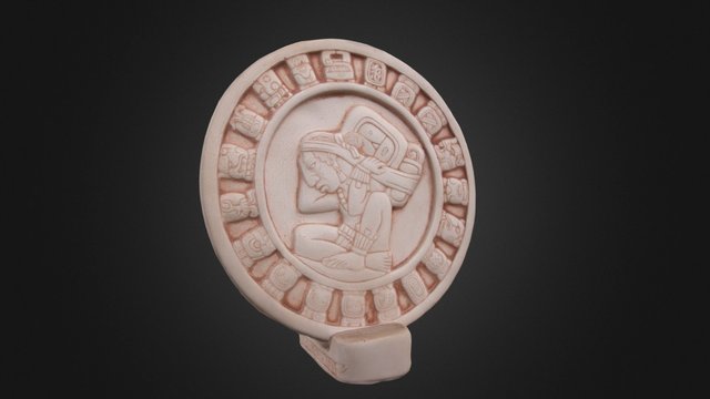Mayan Calendar 3D Model