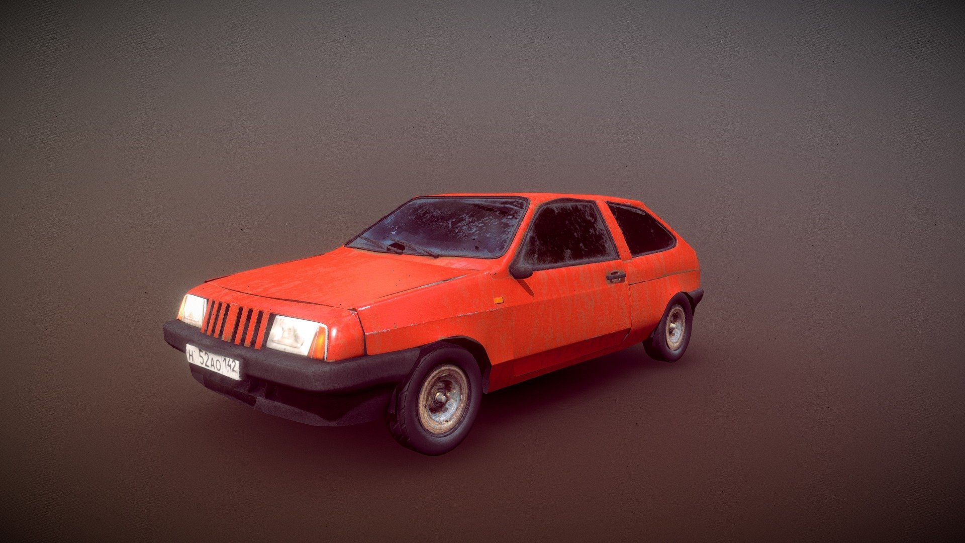 old car - Buy Royalty Free 3D model by landout [a40bb32] - Sketchfab Store