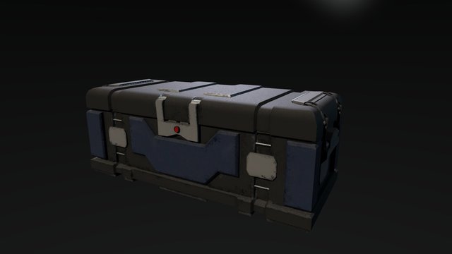 Equipment Crate 3D Model