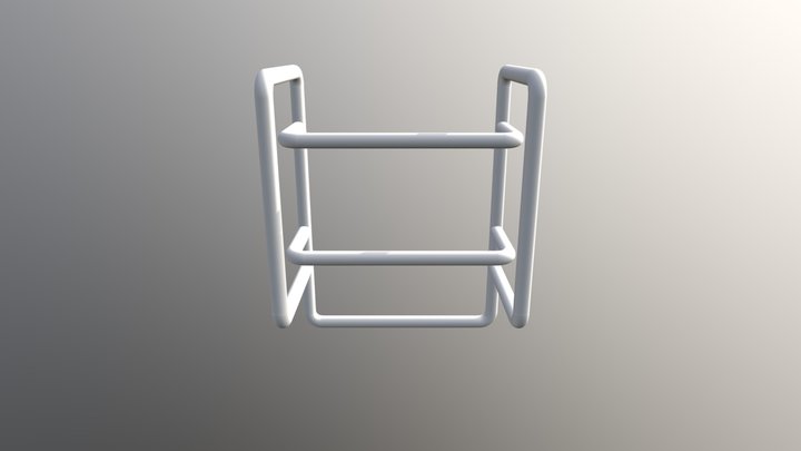 Pipe Frame Rov 1 3D Model