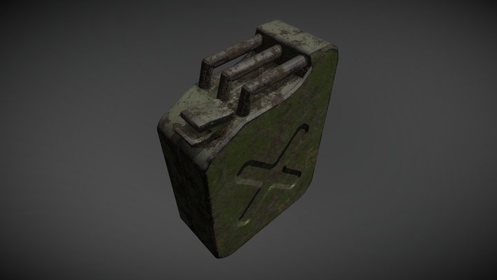 Gas Tank 3D Model