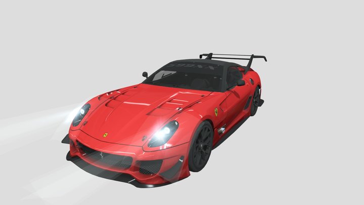 ferrari 599xx evo – Gratis 3D-model STL