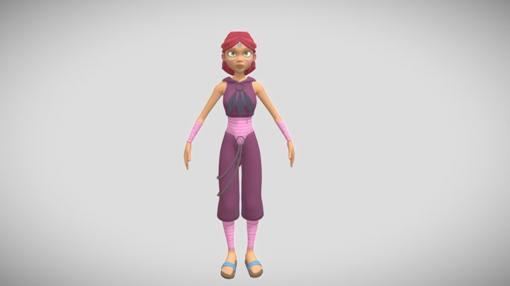 Anna Maht (World of Quest) 3D Model
