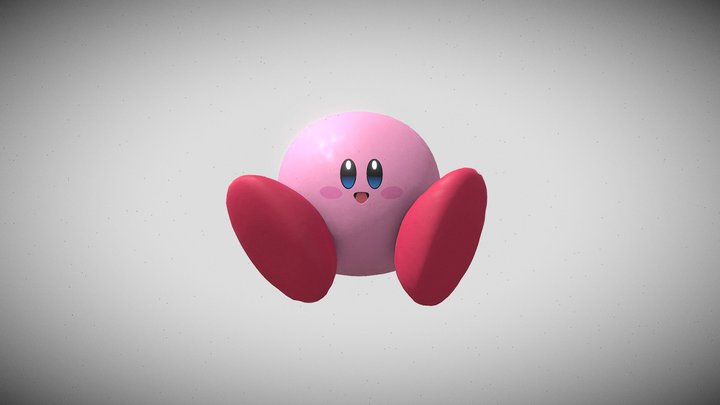 Kirby 3D Model