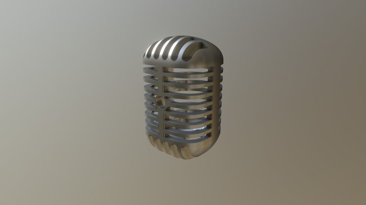 SFX Prop Mic 3D Model
