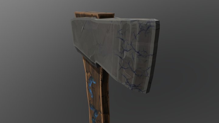 Viking axe 3D Model