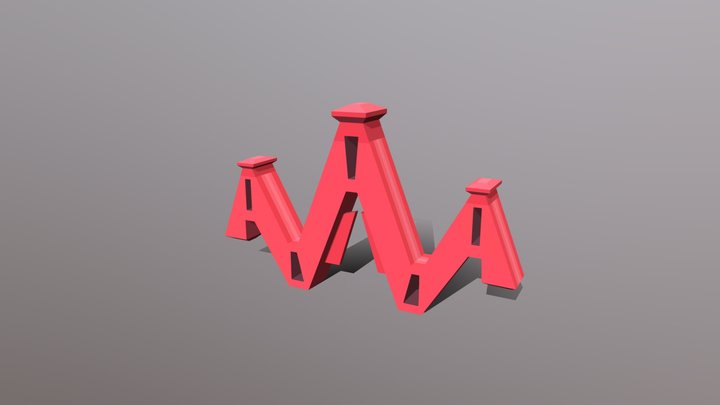 Typografia p3 3D Model
