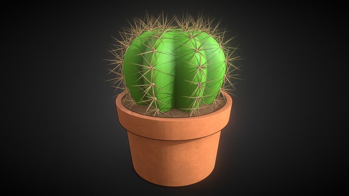 Cactus 3D Model