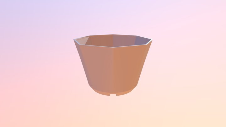FLOWER/PLANT PLANTING POT 3D Model