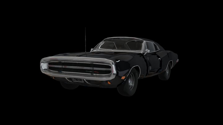 DODGE CHARGER 1970 RT 3D Model