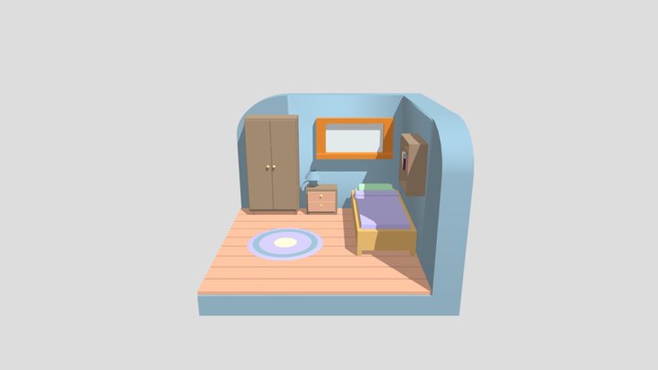 Dormitorio 3D Model