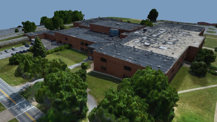 NCHS Main Bldg (mesh-bundle-1114741) 3D Model