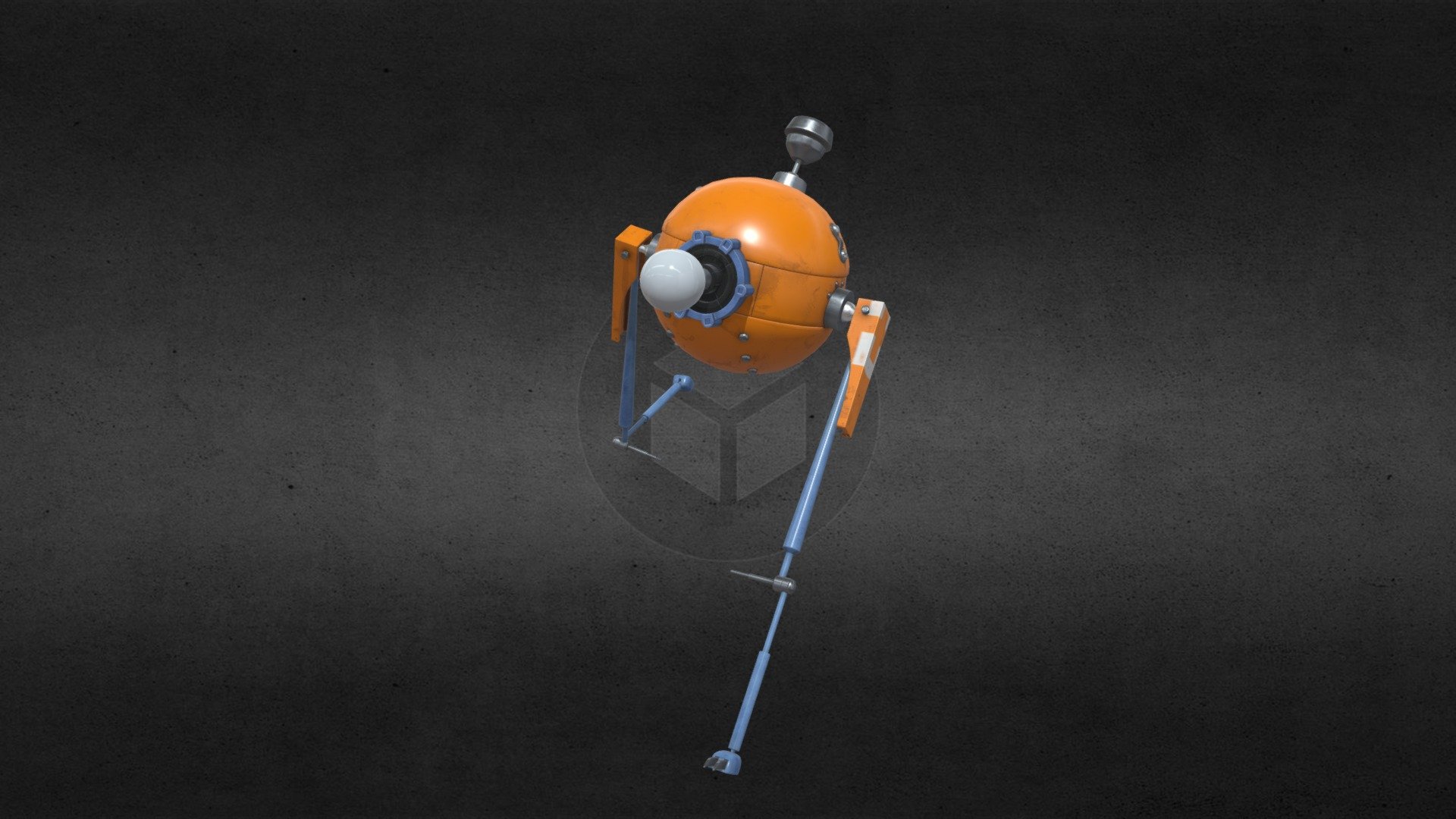 Light bulb robot - 3D model by pei1998 [a412f13] - Sketchfab