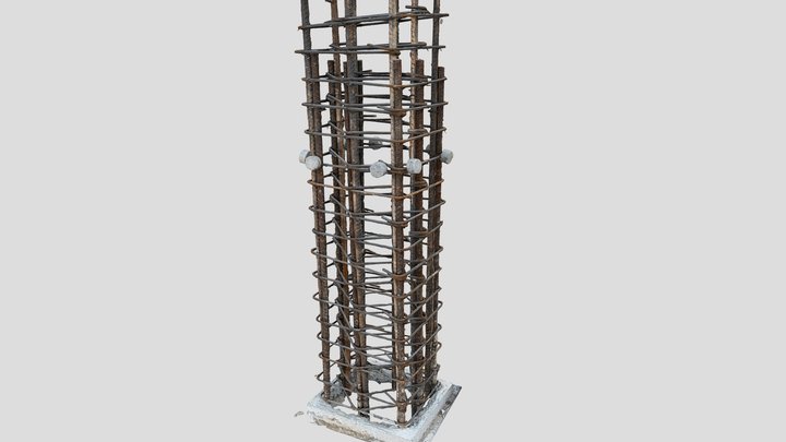 rebar structure 3D Model