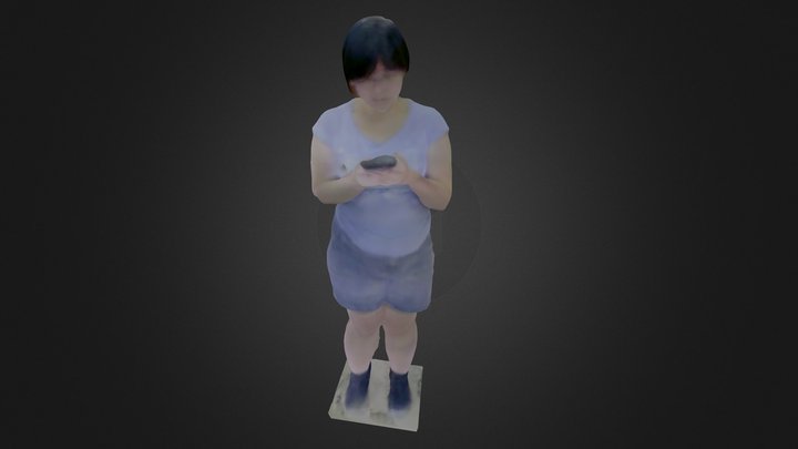 girl2 3D Model