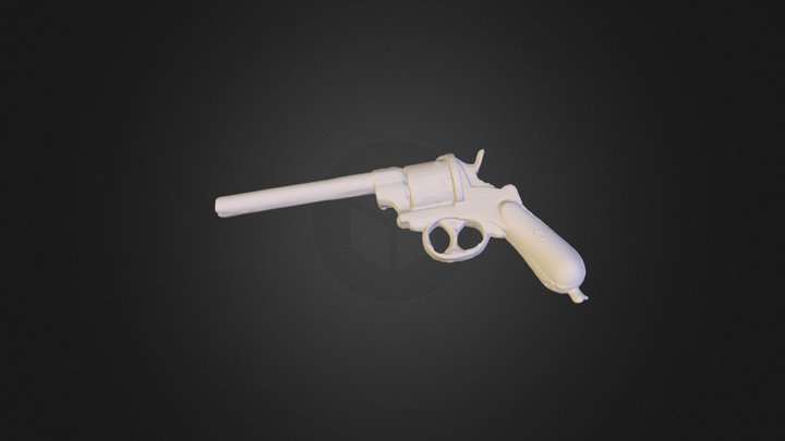 Револвер Лефоше на Иван Попов 3D Model