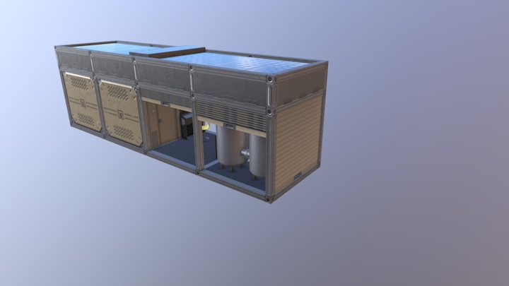 SolarStation 3D Model