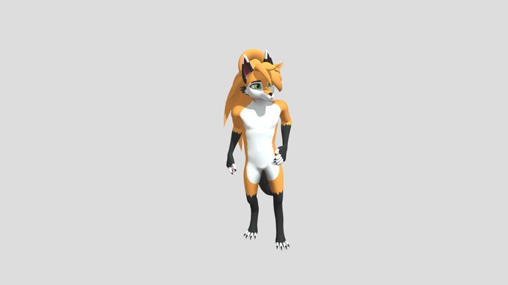 bonfire-fox-free 3D Model