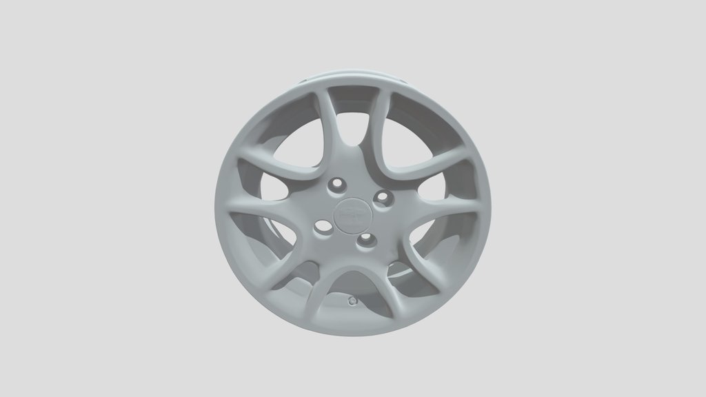 10-spoke alloy wheel