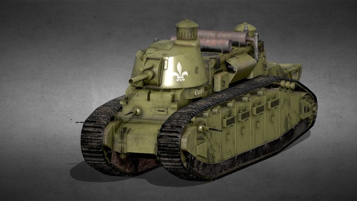 Char 2C [FCM 2C] 3D Model