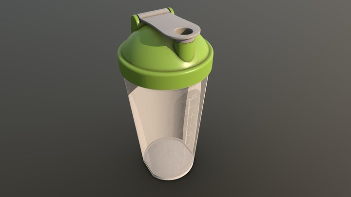Shaker Bottle 3D Model
