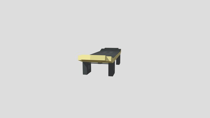 Skate Minecraft 3D Model