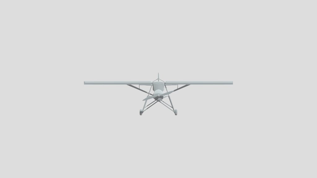 Low Poly Fieseler Fi 156 Storch