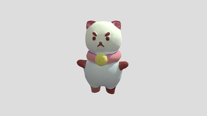 Puppycat 3D Model