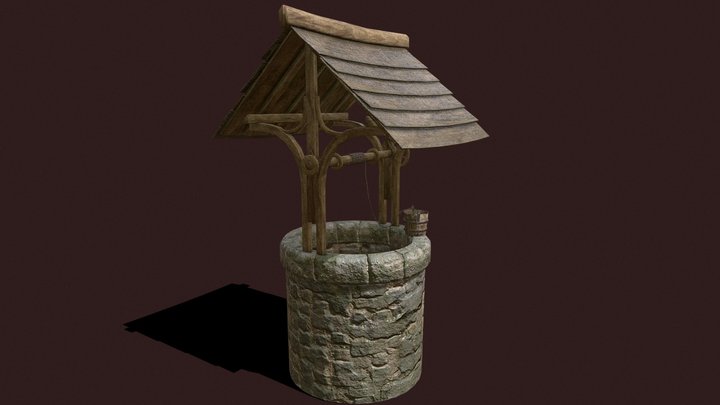 Medieval Well – Free 3D Model STL