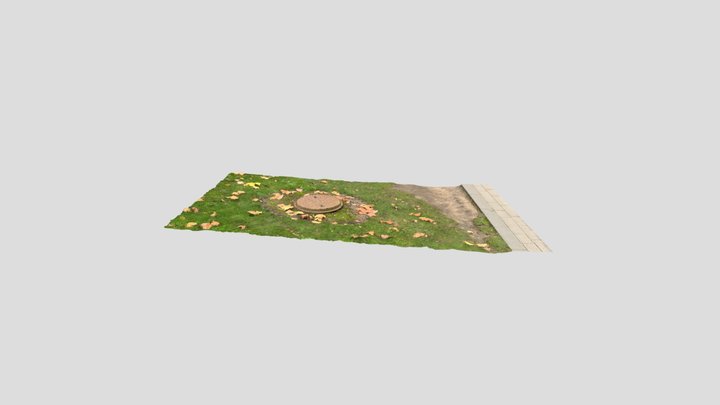 Water Mains Cover 3D Model