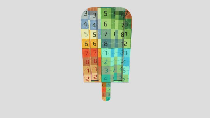 popsicle uv 3D Model