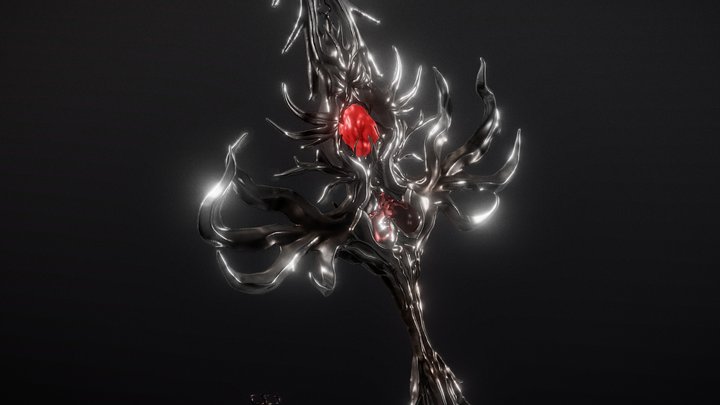 Sword of Nightmare Steel 3D Model