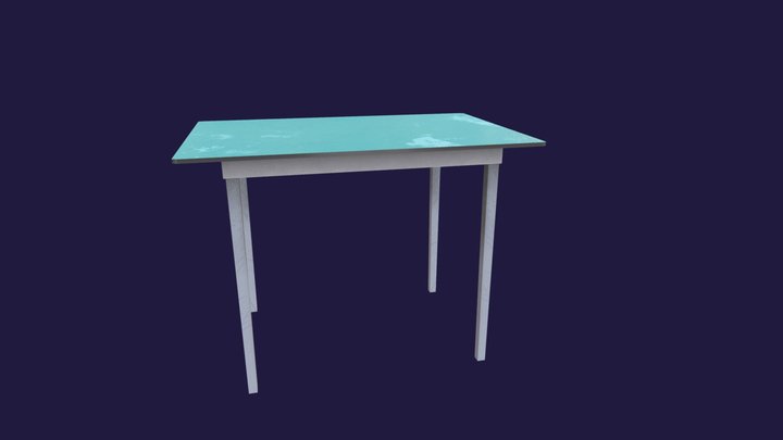 Kitchen table (кухонный стол) 3D Model