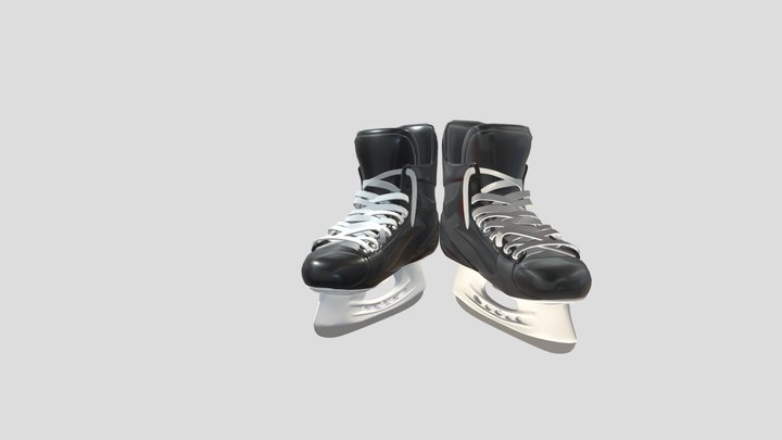 Hockey Skate 3D Model