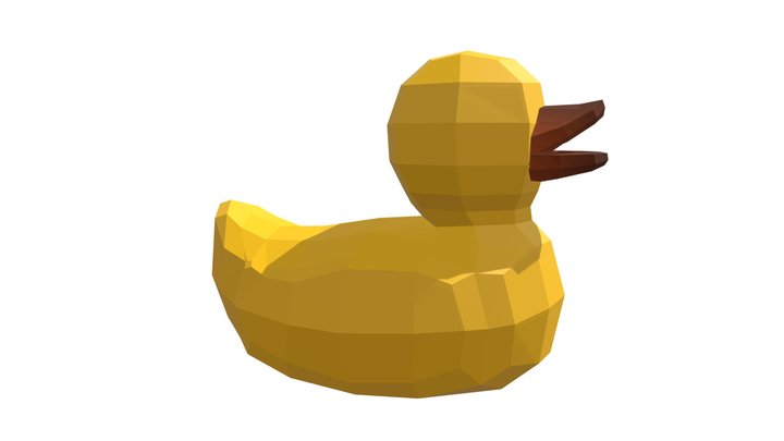 Hubs Duck 3D Model