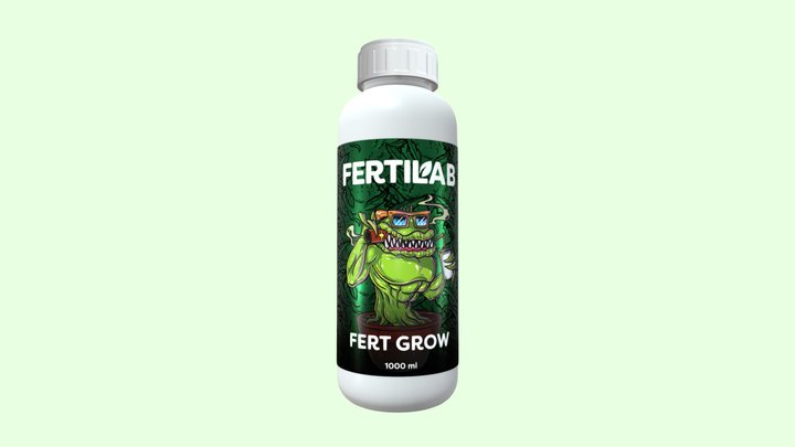 Fert Grow 1Litro - Fertilab 3D Model
