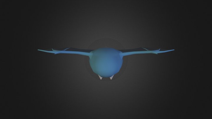 Bat 3D Model