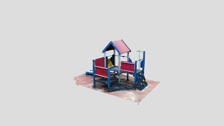 Playground Structure 3D Scan 3D Model