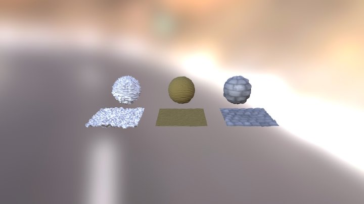 Marterial Test 3D Model