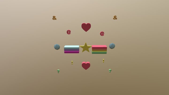 Star Road 3D Model