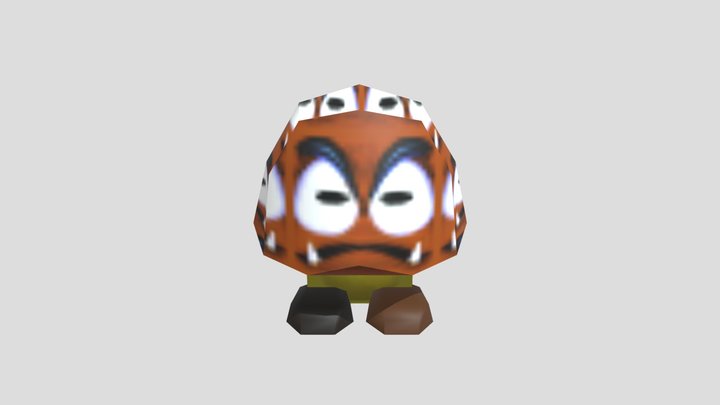 Goomba from super Mario 64 sorry for textures