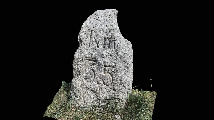 Milestone Realp - Witenwasserental Km 3.5 – Modelo 3D gratuito STL