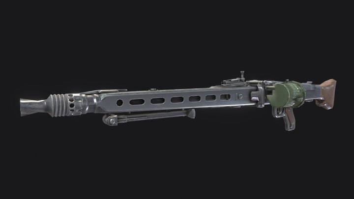 MG42 3D Model