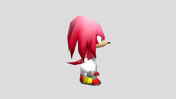 srb2-knuckles 3D Model