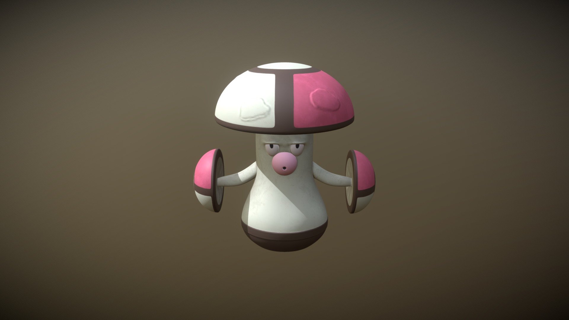 Hutsassa / Amoonguss - 3D model by jonnydjango [a420907] - Sketchfab