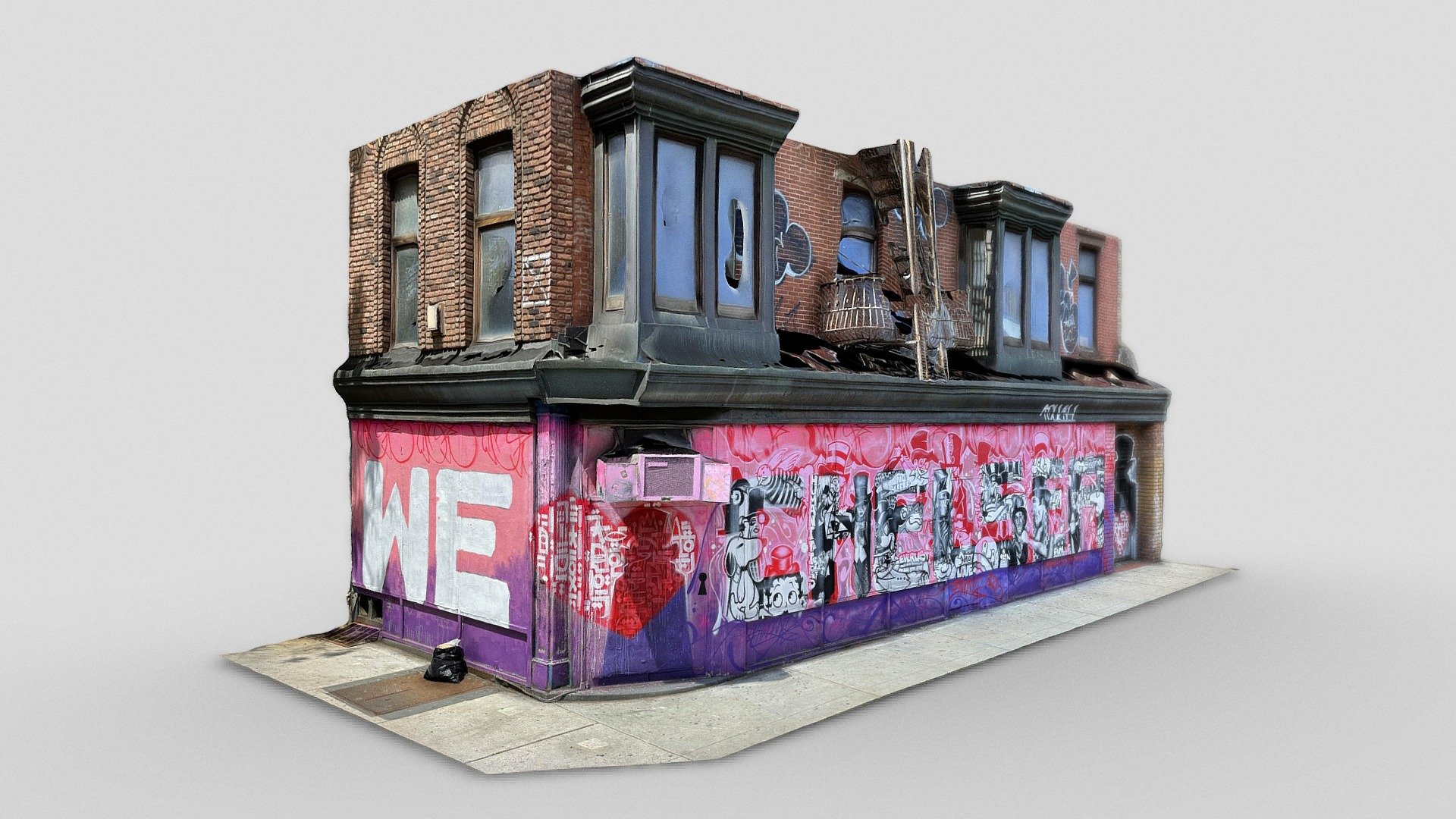 We <3 Chelsea building, photogrammetry version
