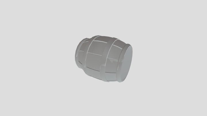 Wood box 3D Model
