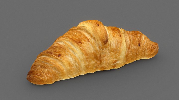 Croissant 3D Model